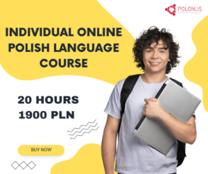 Individual online Polish language course - 20 hours