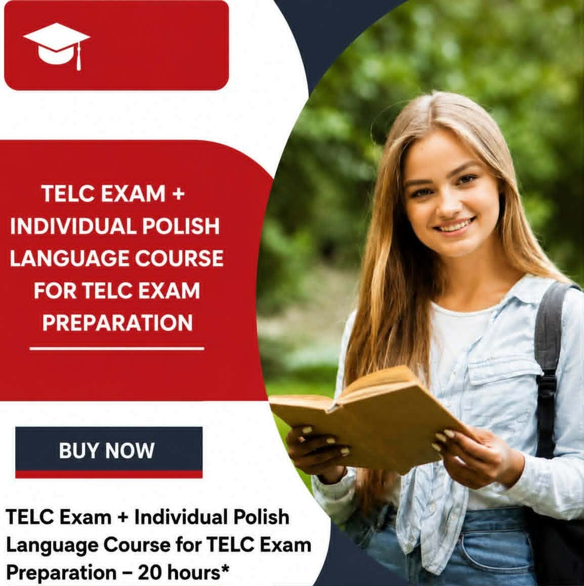 TELC Exam + Individual Polish Language Course for TELC Exam Preparation - 20 hours*