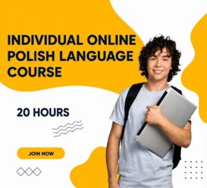 Individual online Polish language course - 20 hours
